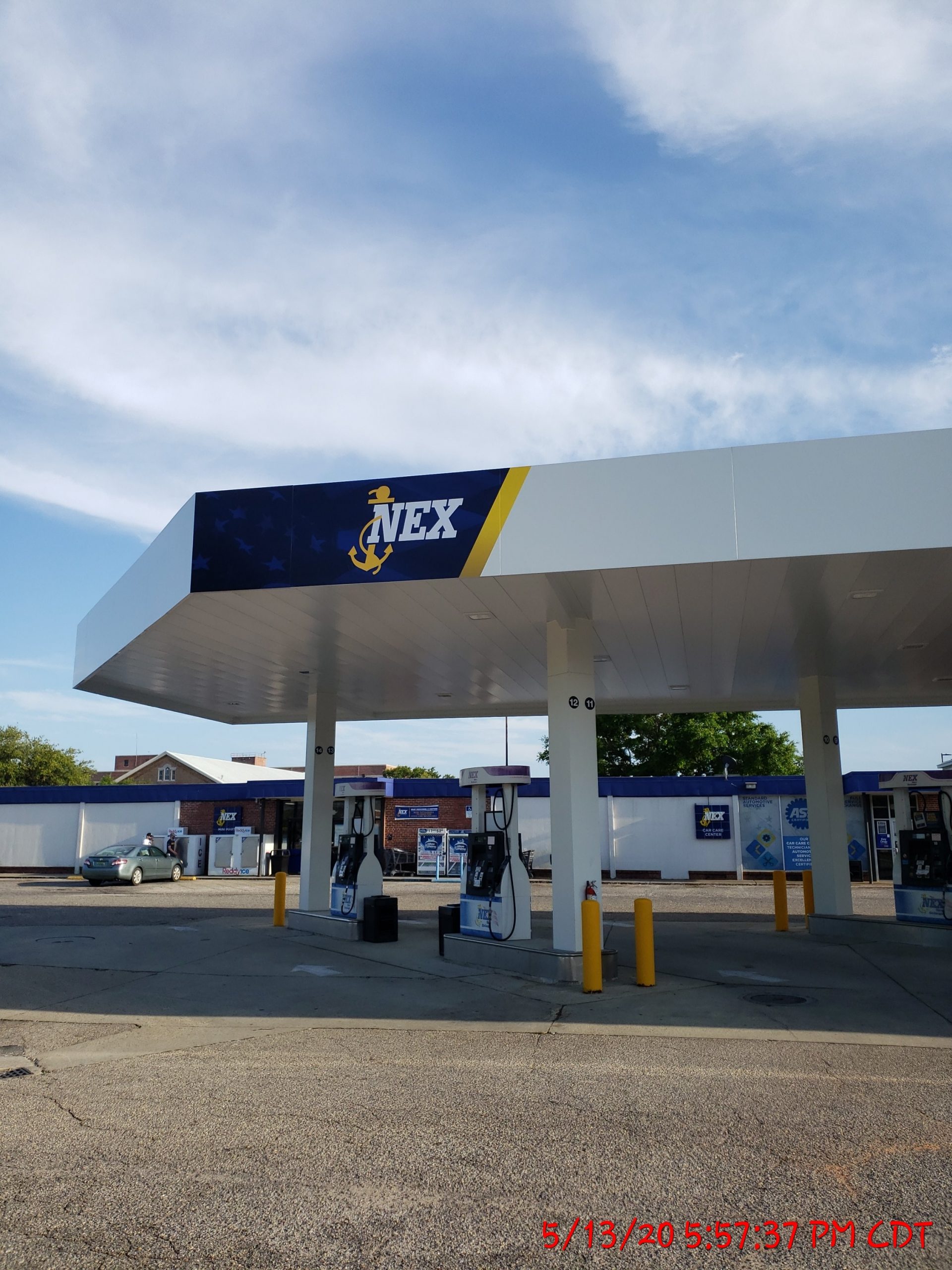 NAS Pensacola Gas Station Canopy Brawley