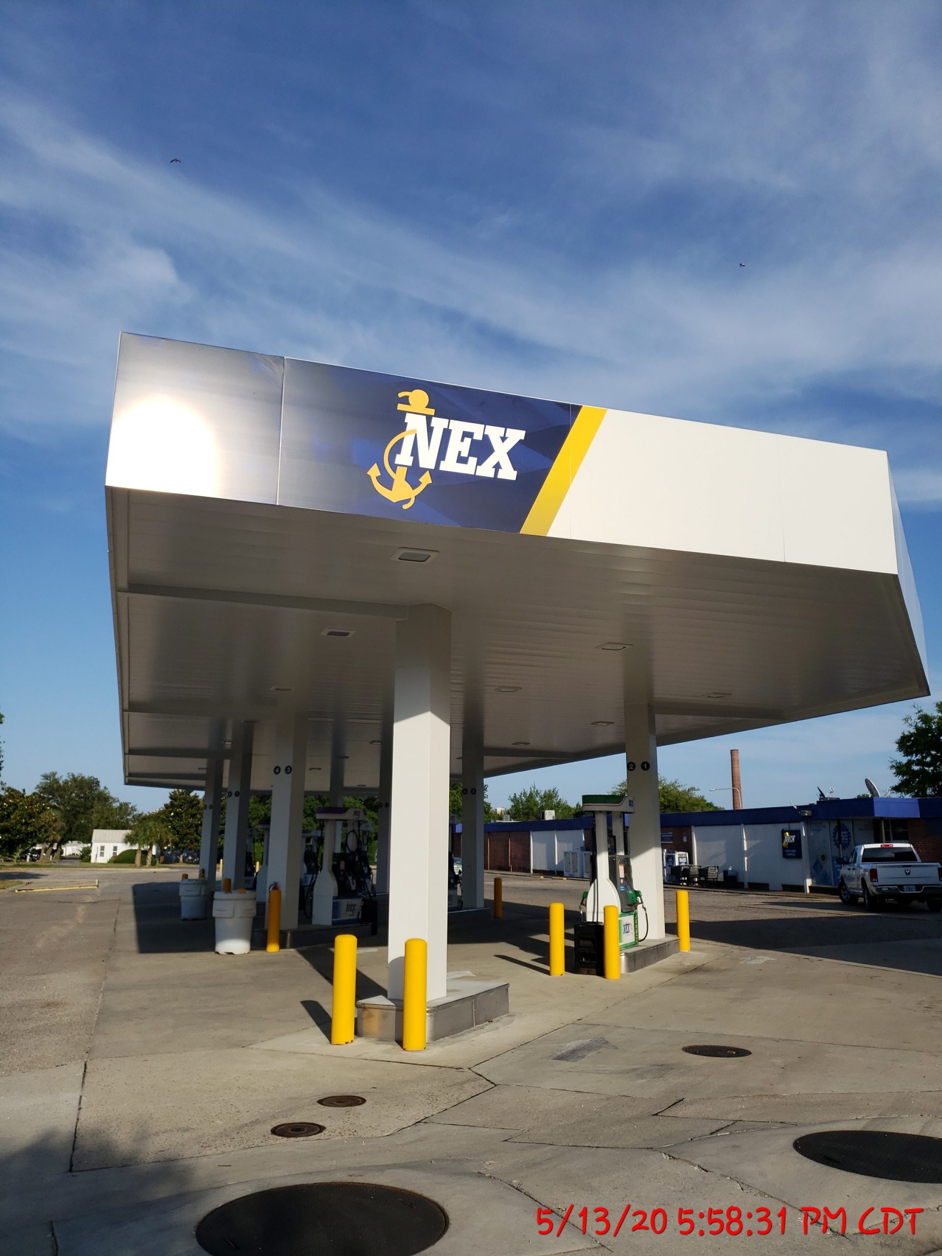 NAS Pensacola Gas Station Canopy Brawley