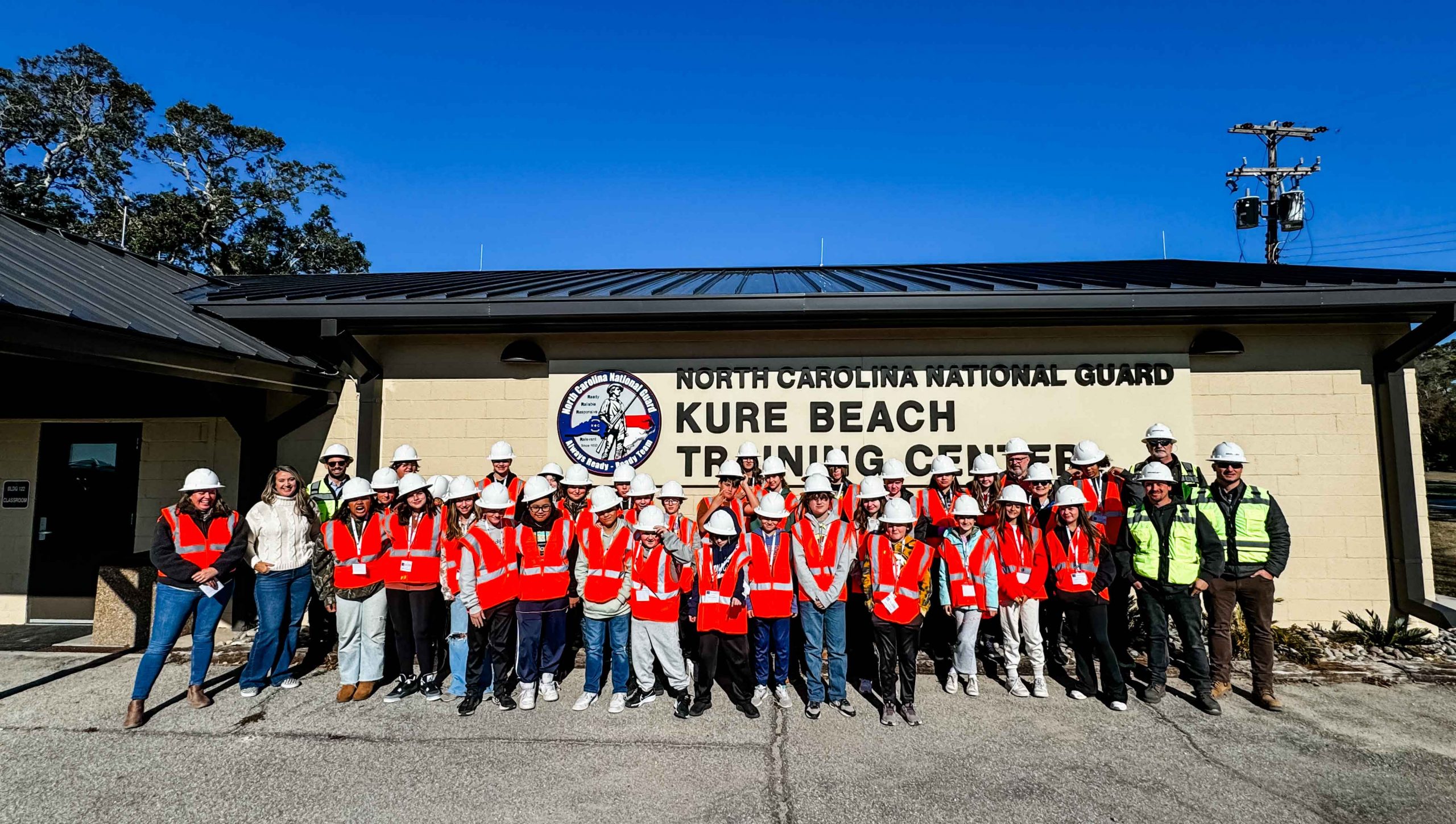 Building Dreams: CLDA Students Visit Fort Fisher Job Site