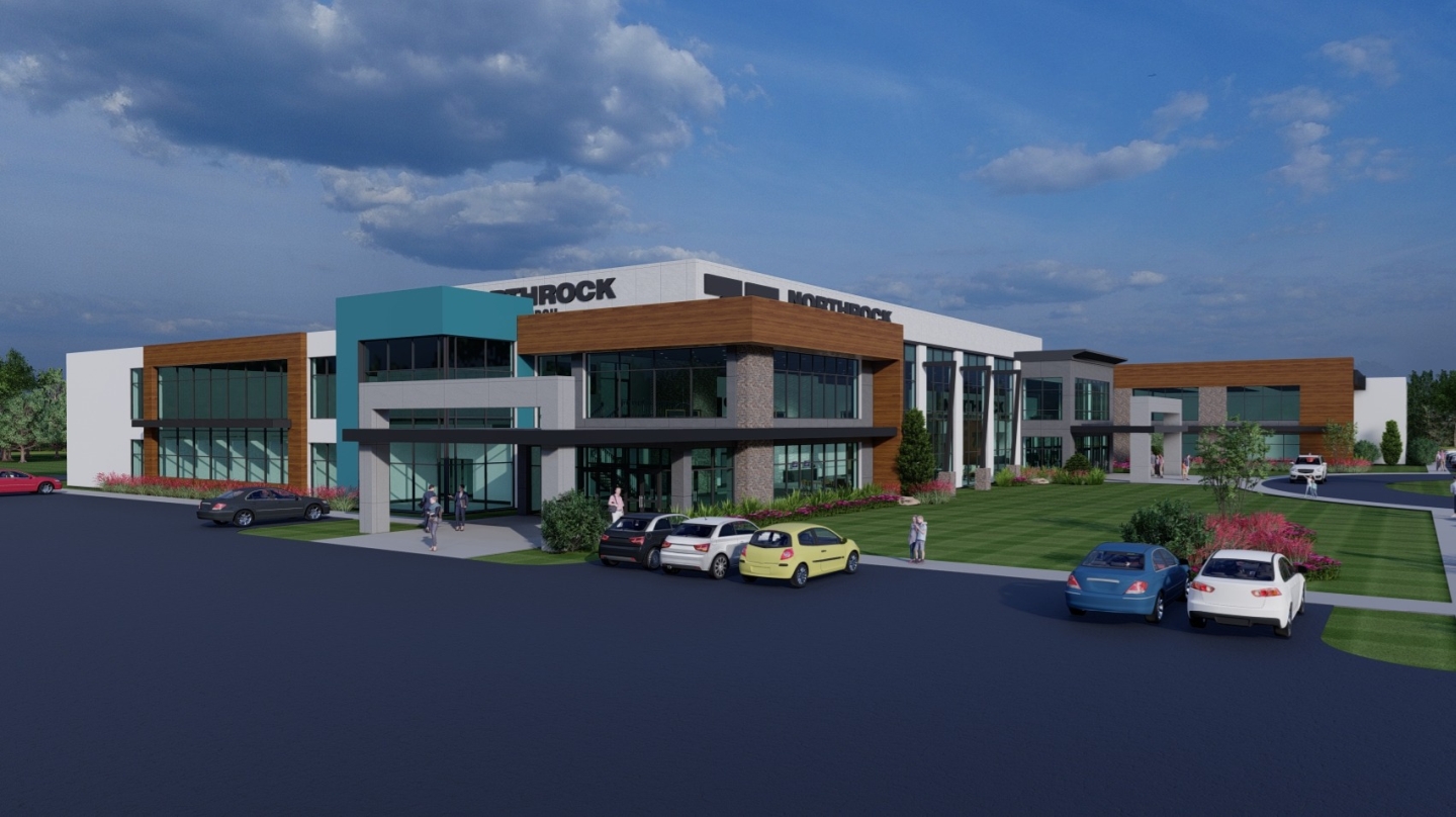 North Rock Church Exterior Rendering