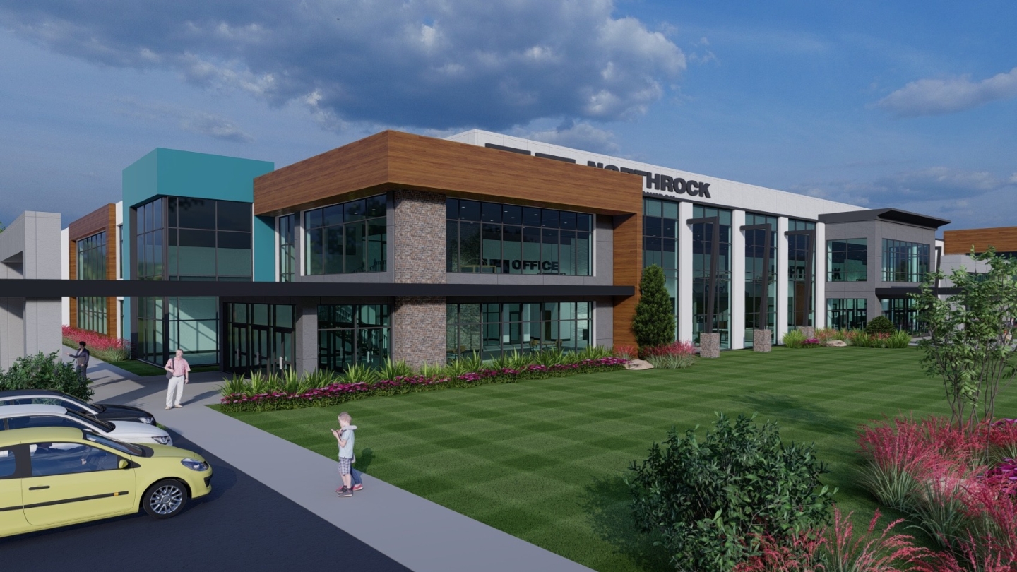 North Rock Church Exterior Rendering