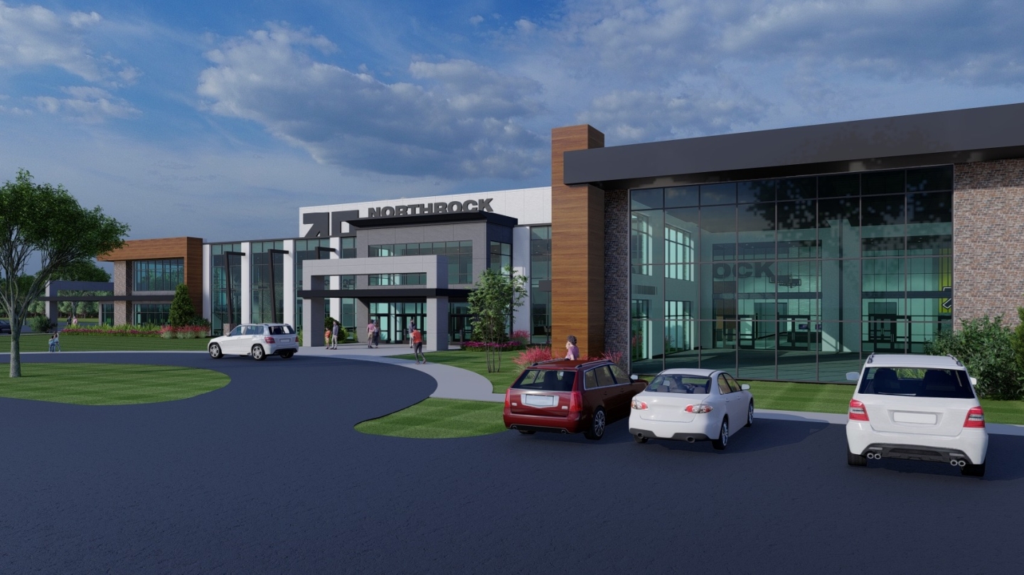 North Rock Church Exterior Rendering