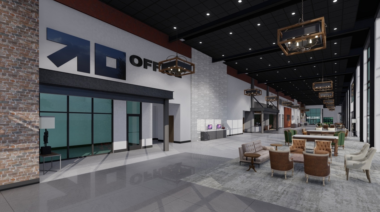 North Rock Church Interior Rendering