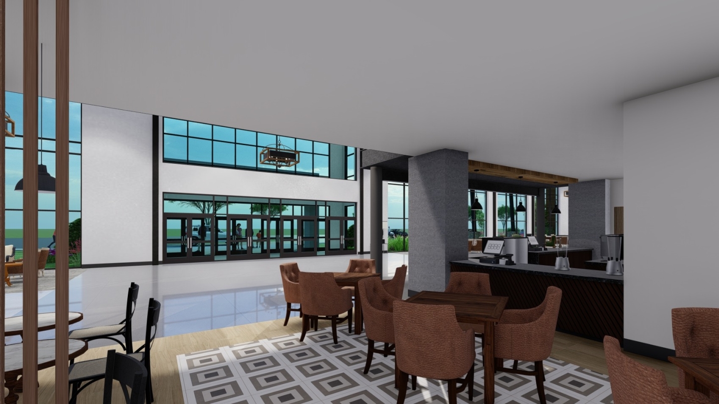 North Rock Church Interior Rendering