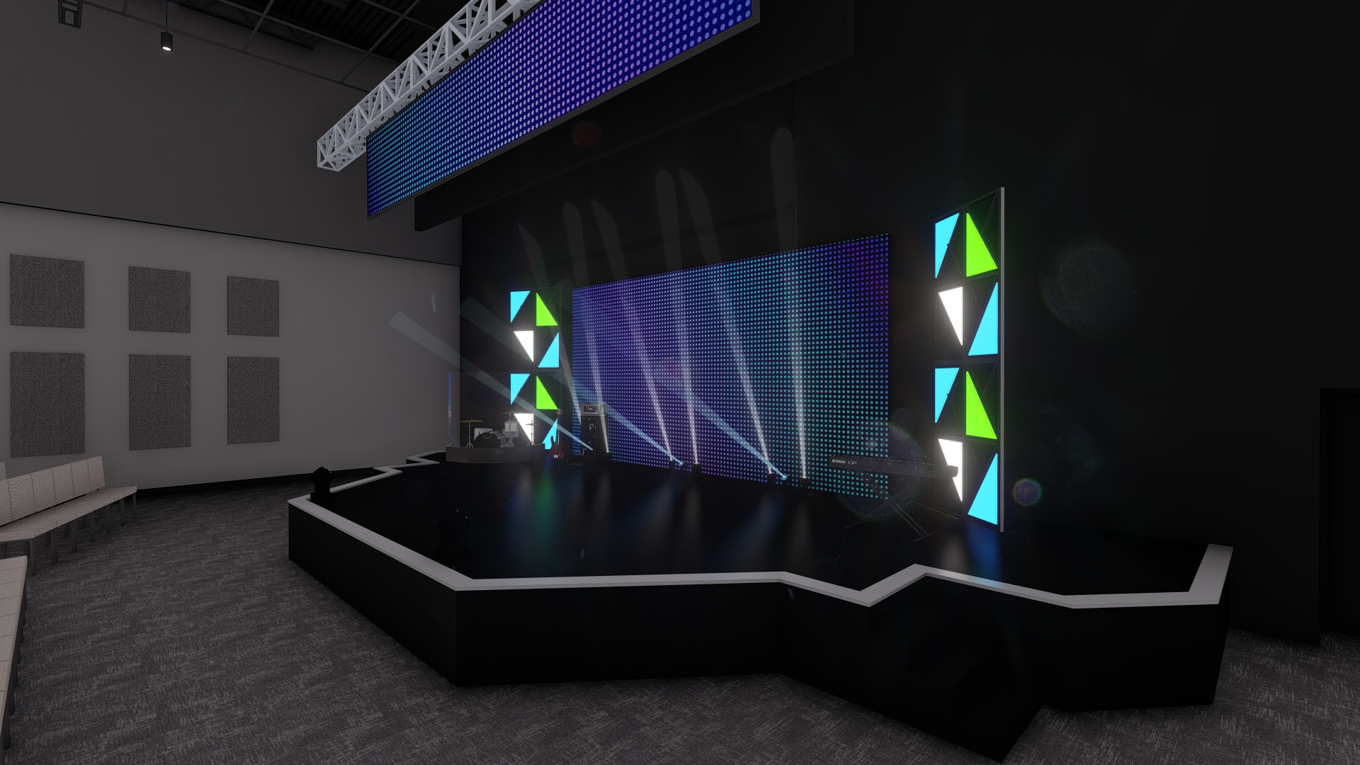 Valley Creek Church Stage Rendering