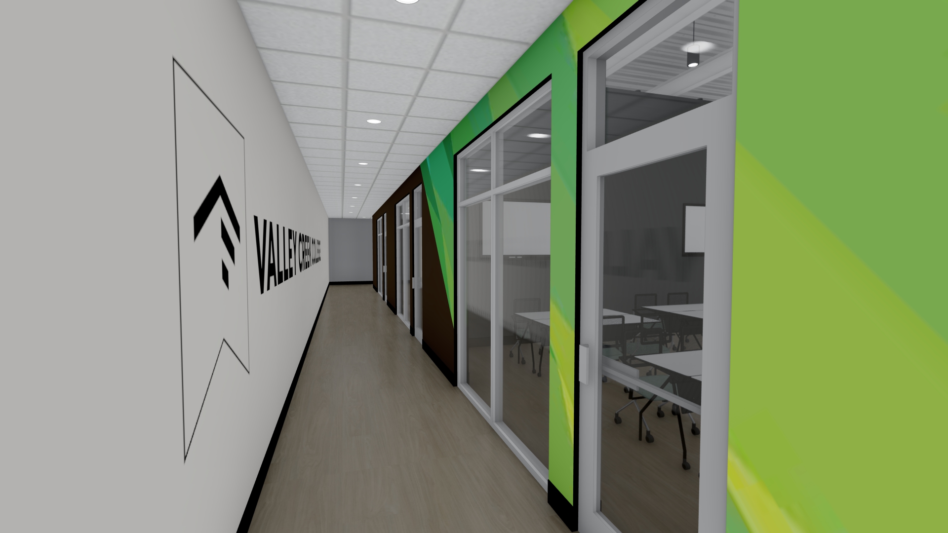 Valley Creek Church Interior Rendering