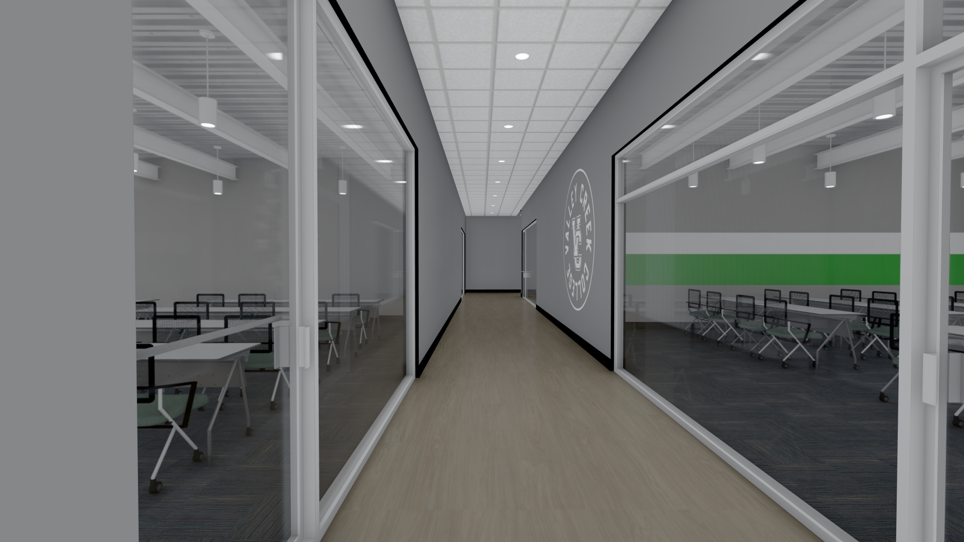 Valley Creek Church Interior Rendering