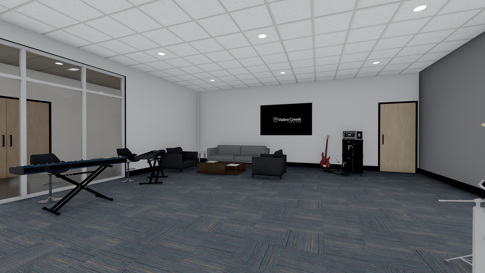 Valley Creek Church Interior Rendering