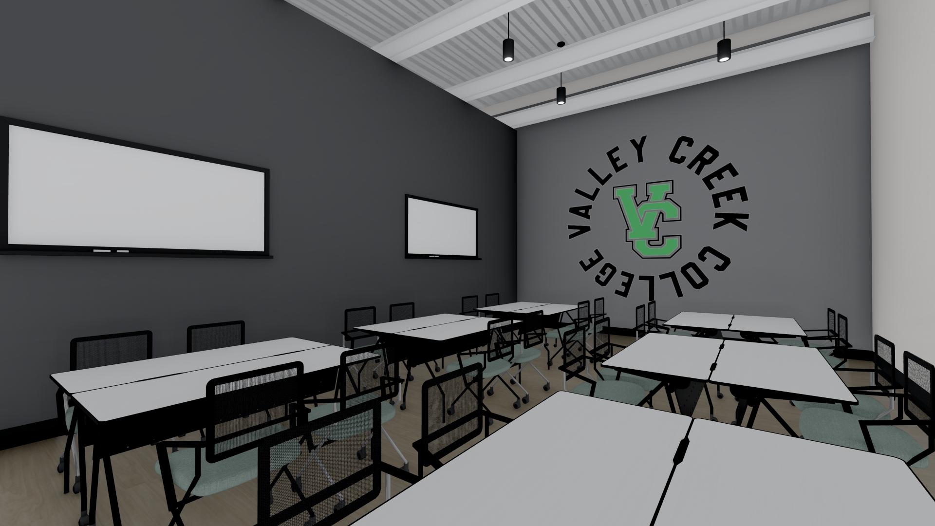 Valley Creek Church Interior Rendering