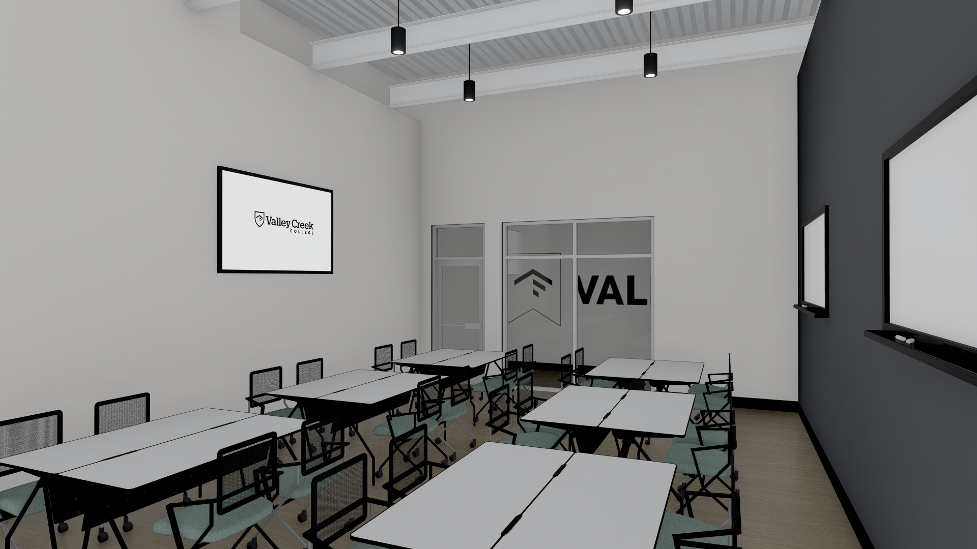 Valley Creek Church Interior Rendering