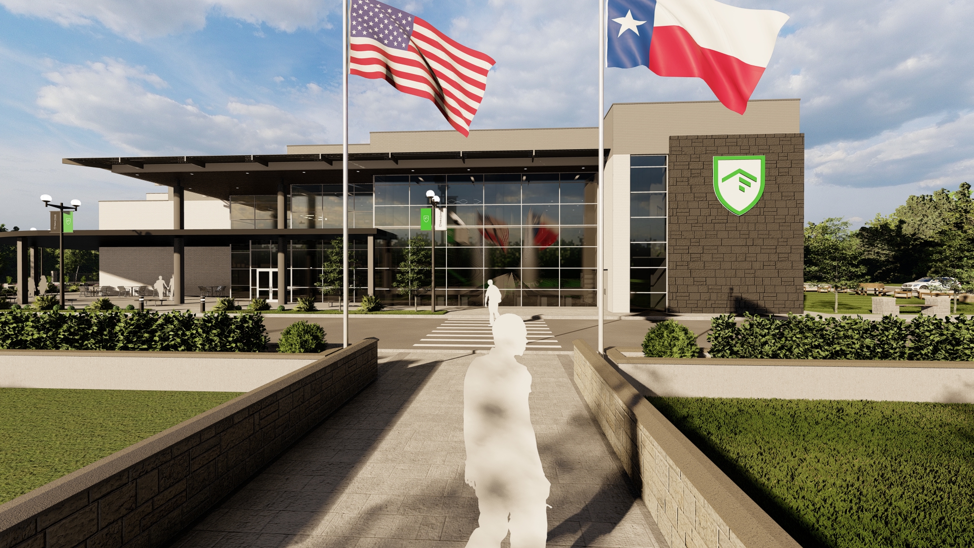 Valley Creek Church Exterior Rendering