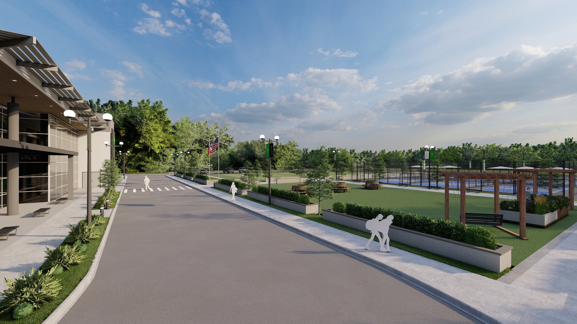 Valley Creek Church Exterior Rendering