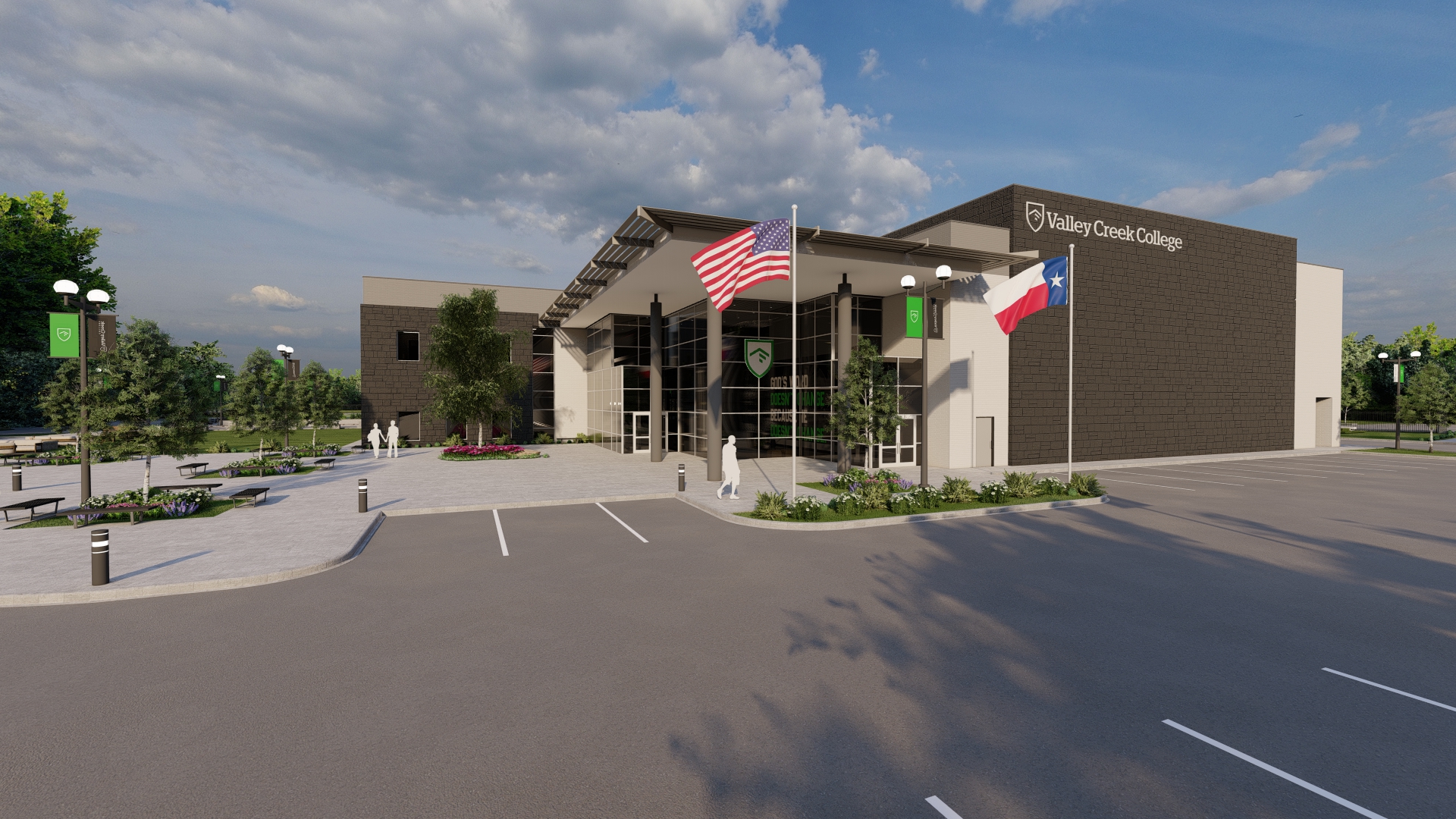 Valley Creek Church Exterior Rendering